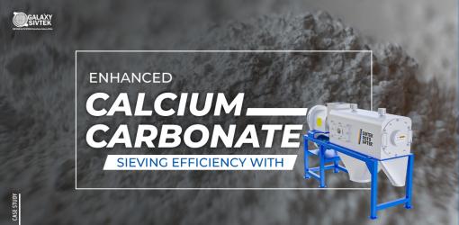 How Vibro Sifter Improves Calcium Carbonate Sieving Efficiency?